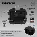 Cyberprint NO-11 - Storage Case for DJI Osmo Nano Standard Combo