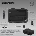 Cyberprint P412  Portable Fill Light Storage 3D Printed Case for DJI Osmo Pocket 4