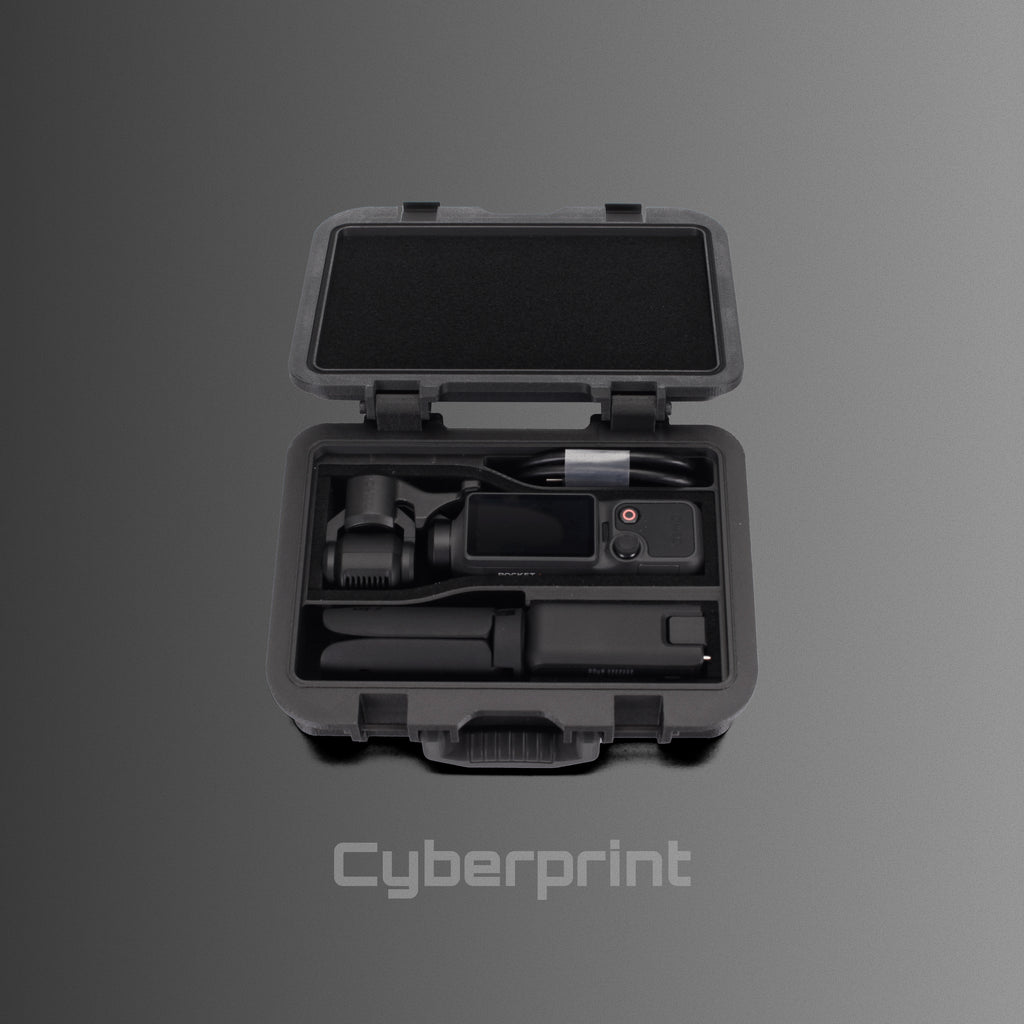 Cyberprint P413 Portable Battery Handle Storage 3D Printed Case for DJI Osmo Pocket 4