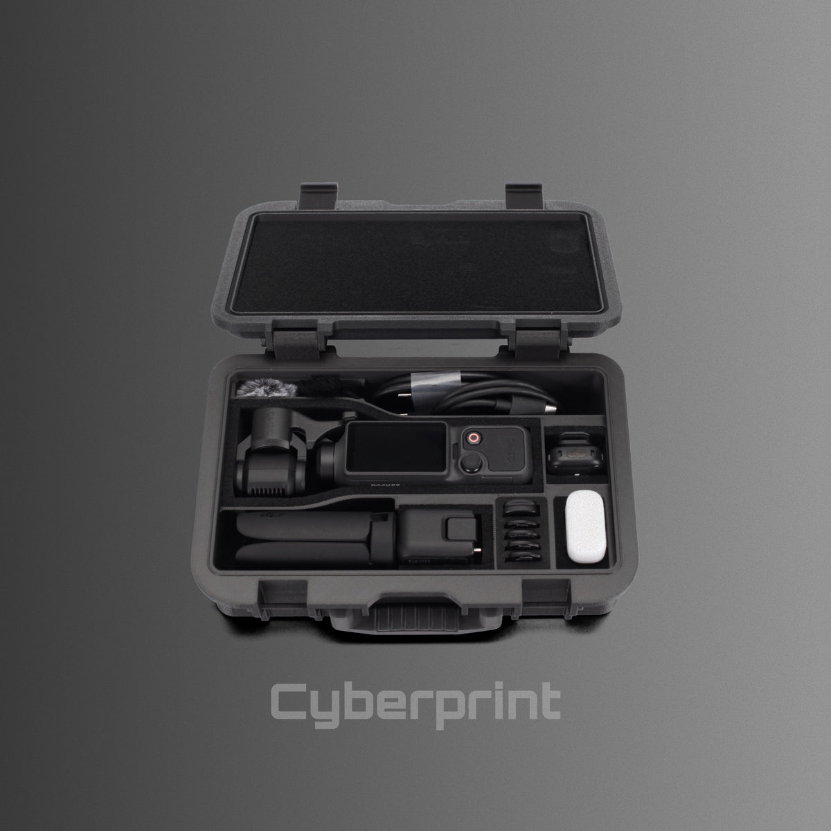 Cyberprint P431 Pro Storage 3D Printed Case for DJI Osmo Pocket 4