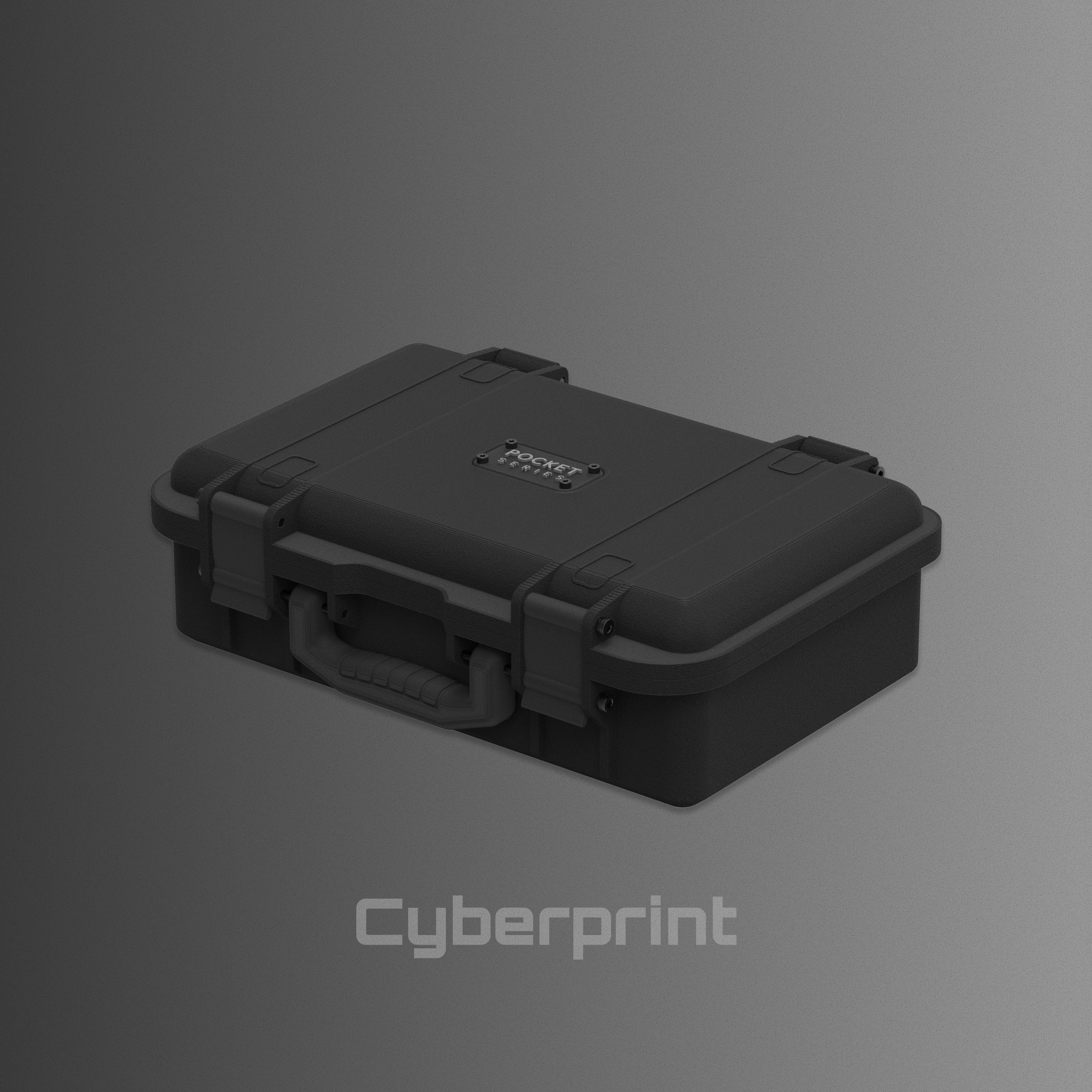 Cyberprint P432 Pro Battery Handle Storage 3D Printed Case for DJI Osmo Pocket 4