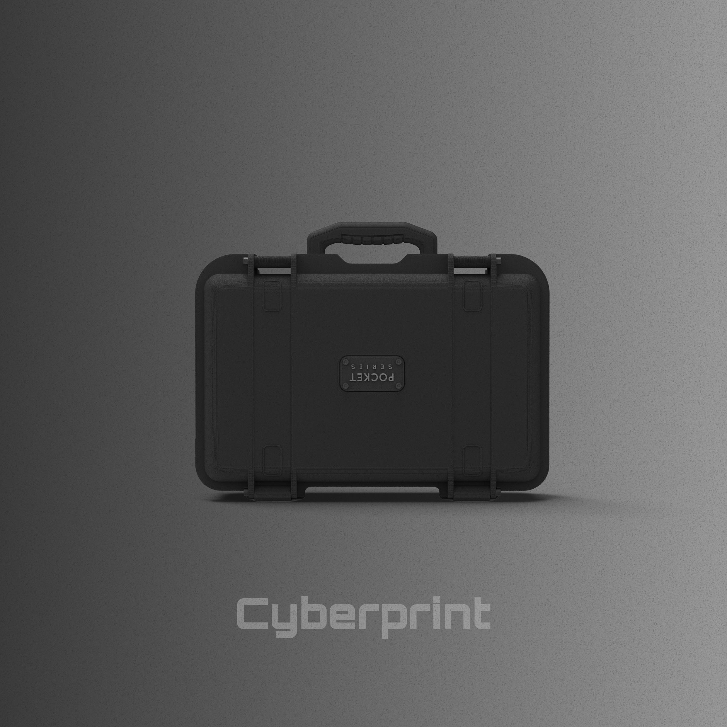 Cyberprint P432 Pro Battery Handle Storage 3D Printed Case for DJI Osmo Pocket 4